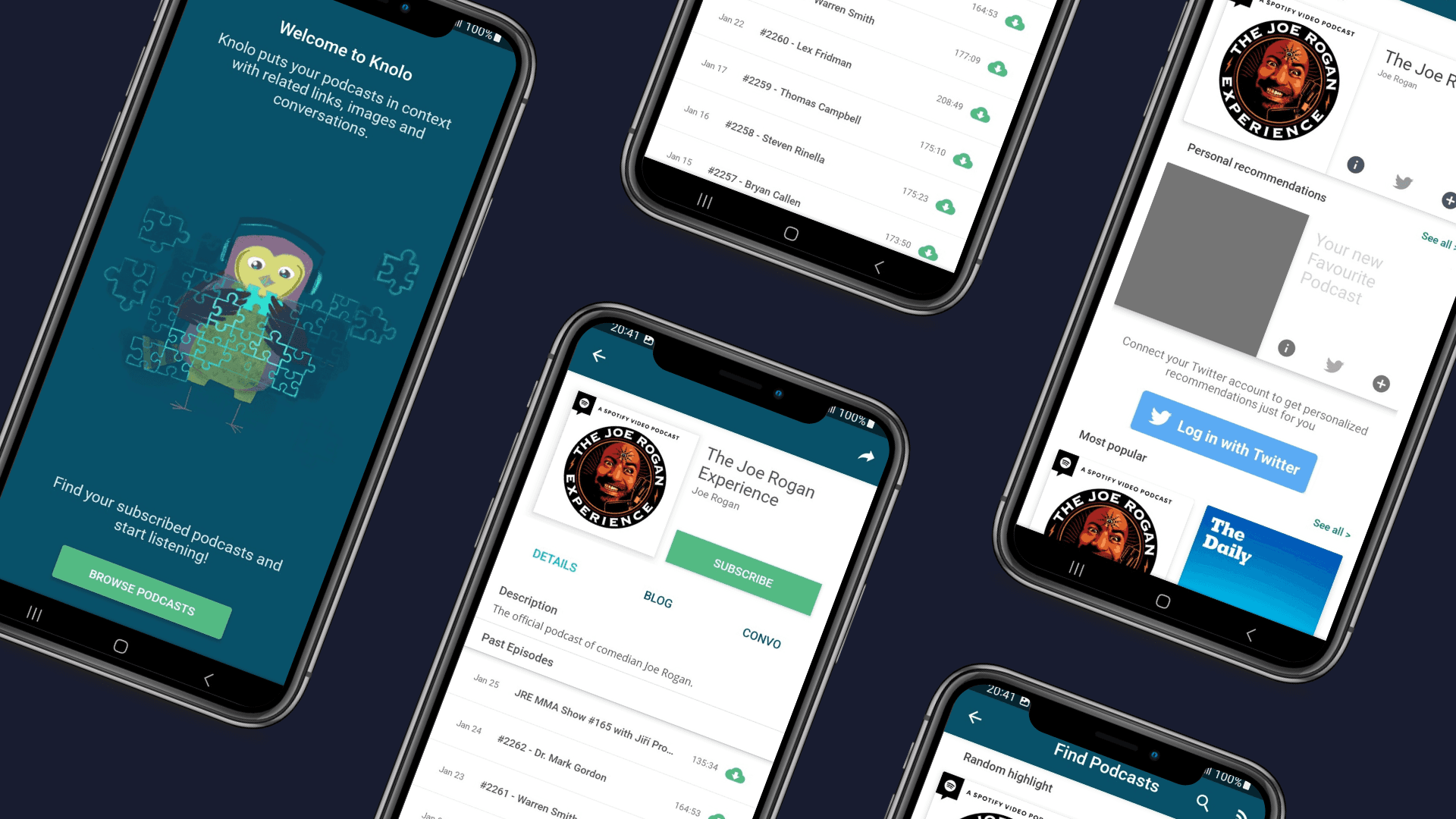 Knolo Podcast App