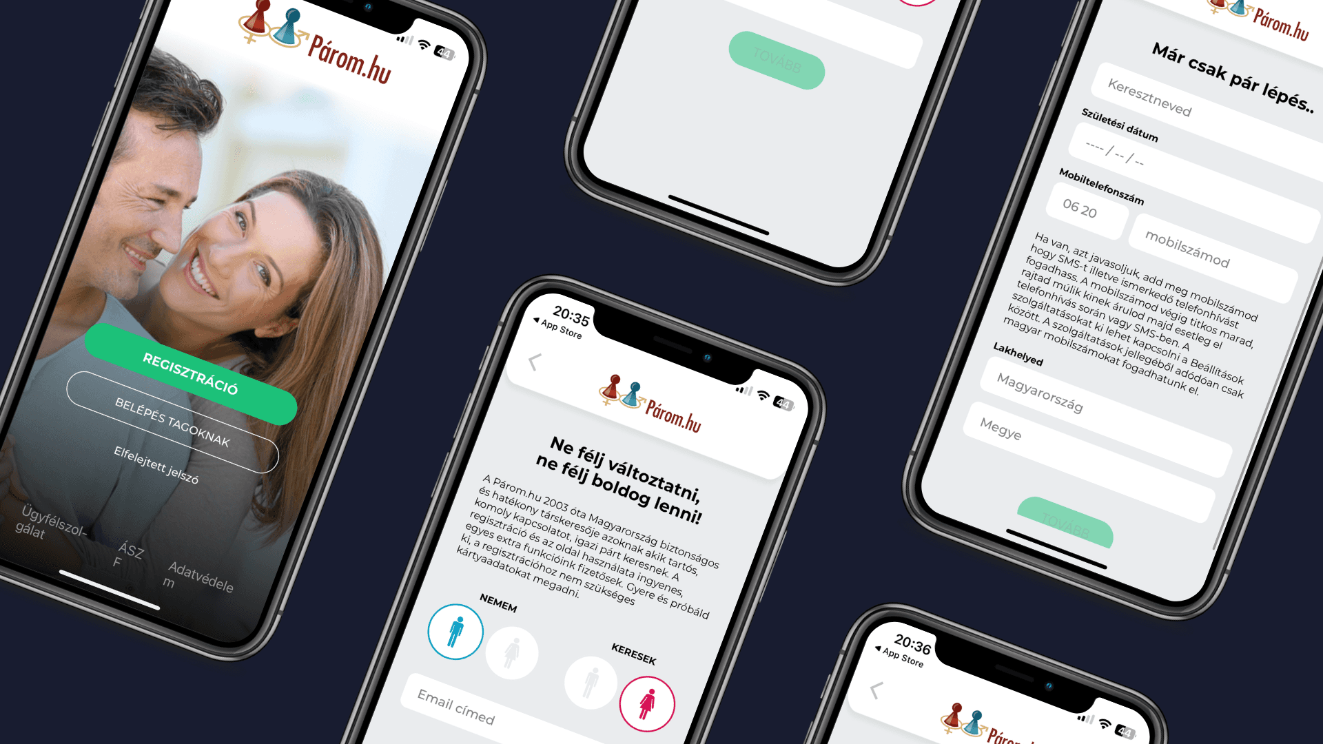 Párom.hu Dating App